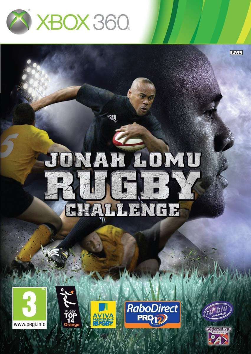Jonah Lomu Rugby Challenge (Xbox 360)(Pwned) - Tru Blu Games 130G