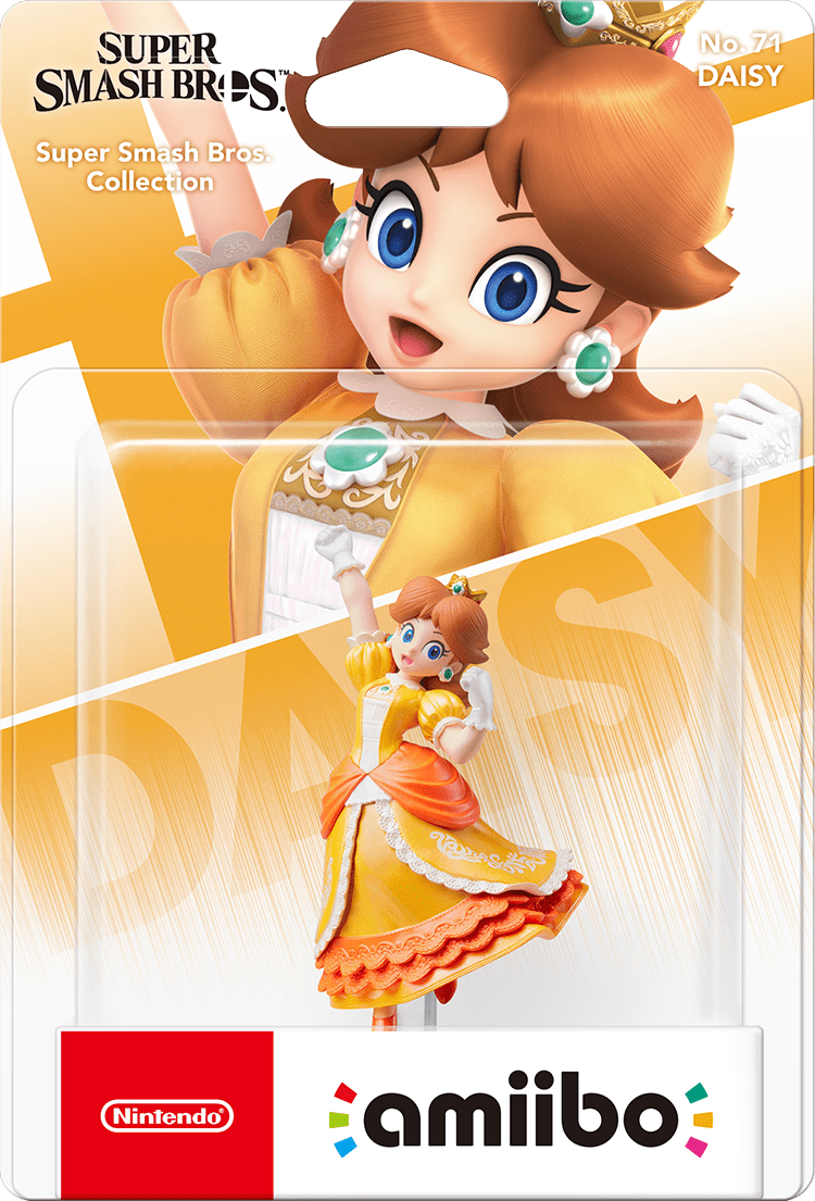 Amiibo Super Smash Bros. No. 71: Daisy (New) - Nintendo 250G