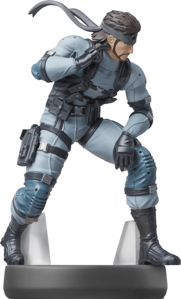 Amiibo Super Smash Bros. No. 75: Snake (New) - Nintendo 250G