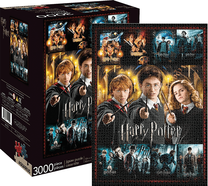 Harry Potter: Movie Collection - 3000 Piece Puzzle (New) - Aquarius 2500G