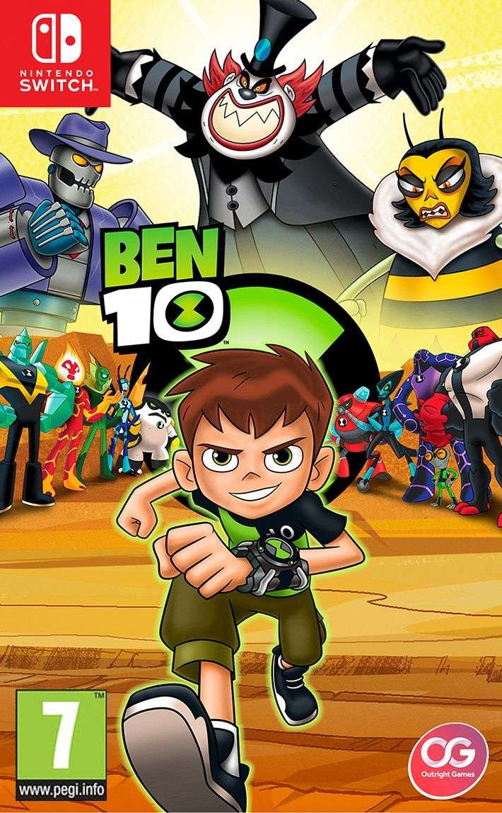 Ben 10 (2017)(NS / Switch)(New) - Namco Bandai Games 100G