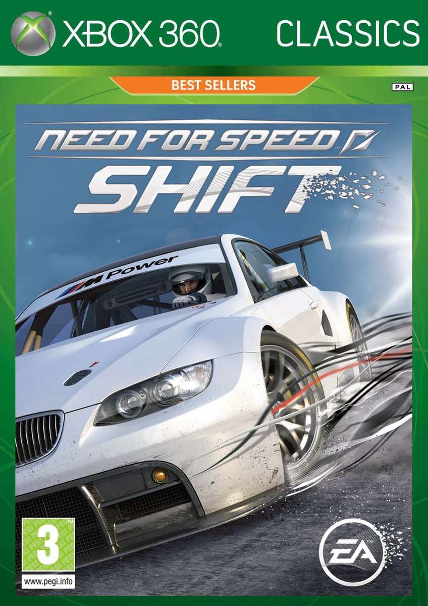 Need for Speed: Shift - Classics (Xbox 360)(Pwned) - Electronic Arts / EA Games 130G