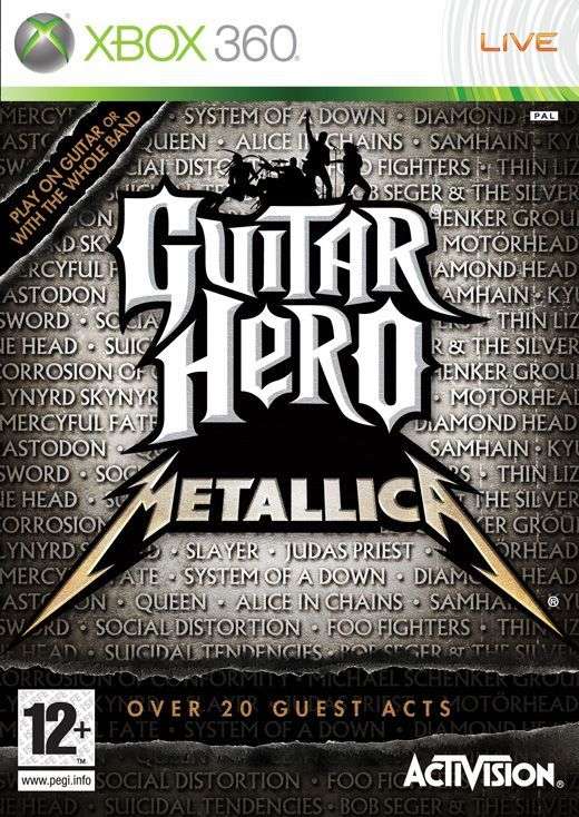 Guitar Hero: Metallica (Xbox 360)(Pwned) - Activision 130G