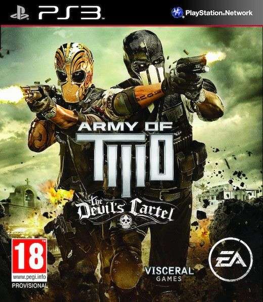 Army of Two: The Devil's Cartel (PS3)(Pwned) - Electronic Arts / EA Games 120G