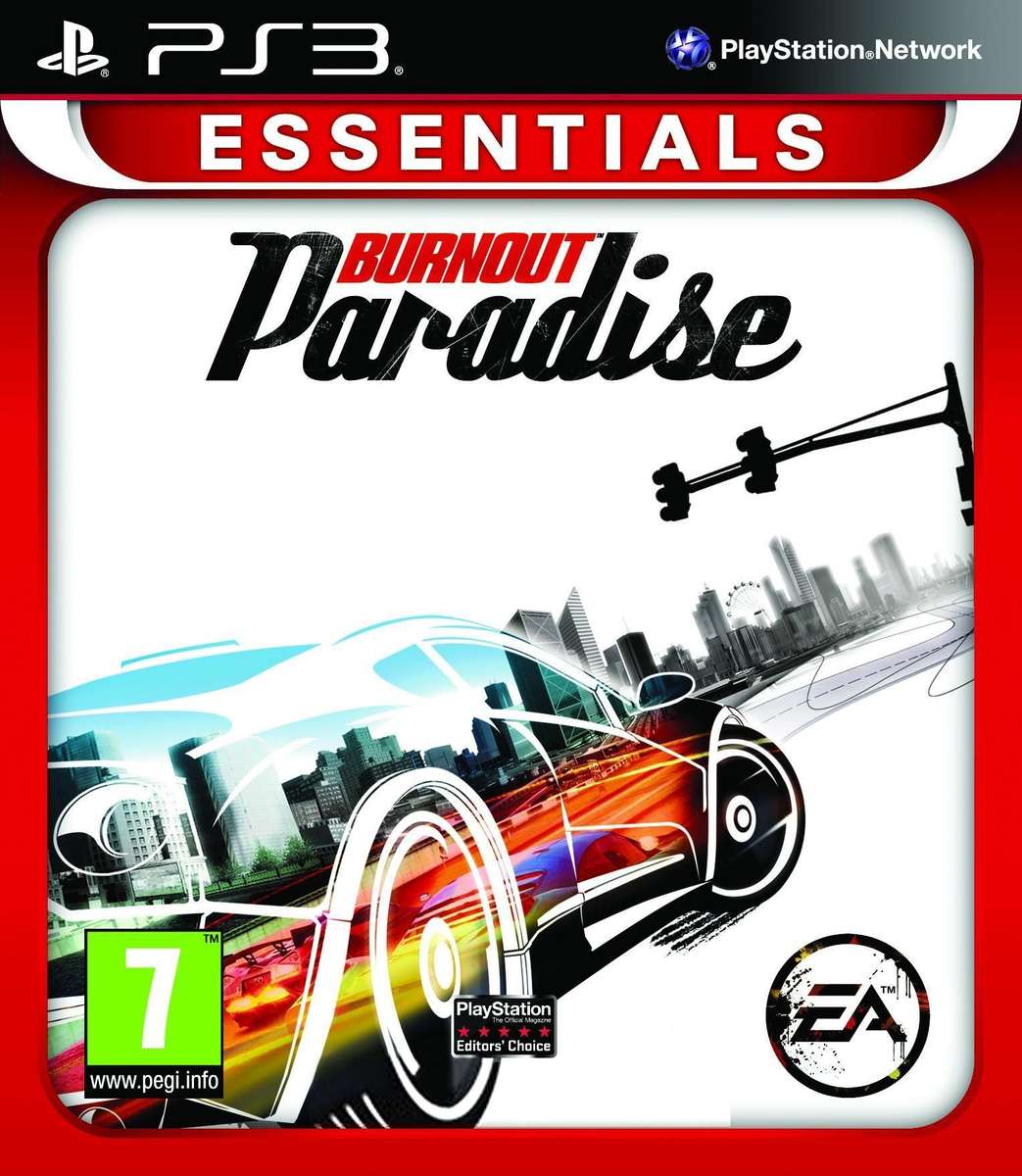 Burnout Paradise - Essentials (PS3)(Pwned) - Electronic Arts / EA Games 120G
