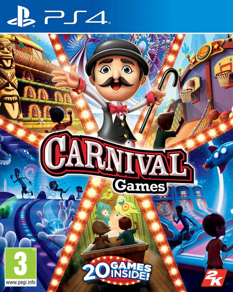 Carnival Games (PS4)(New) - 2K Games 90G