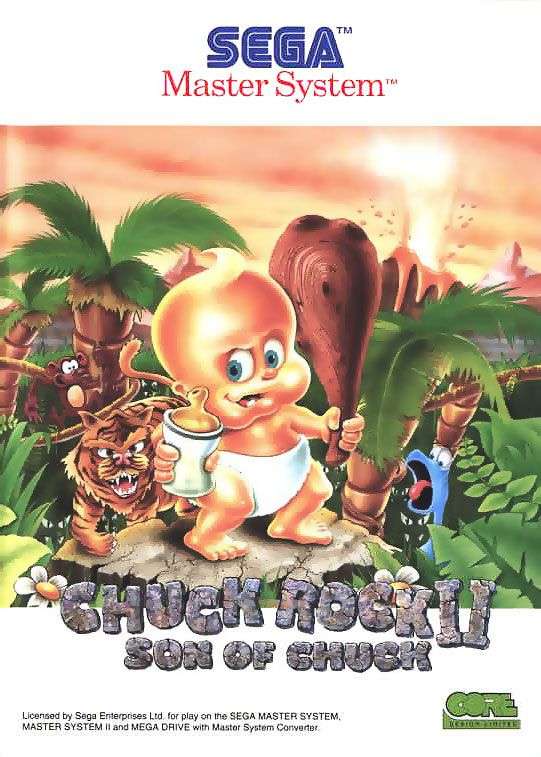 Chuck Rock II: Son of Chuck [Grade B](Master System)(Pwned) - Virgin Interactive 180G