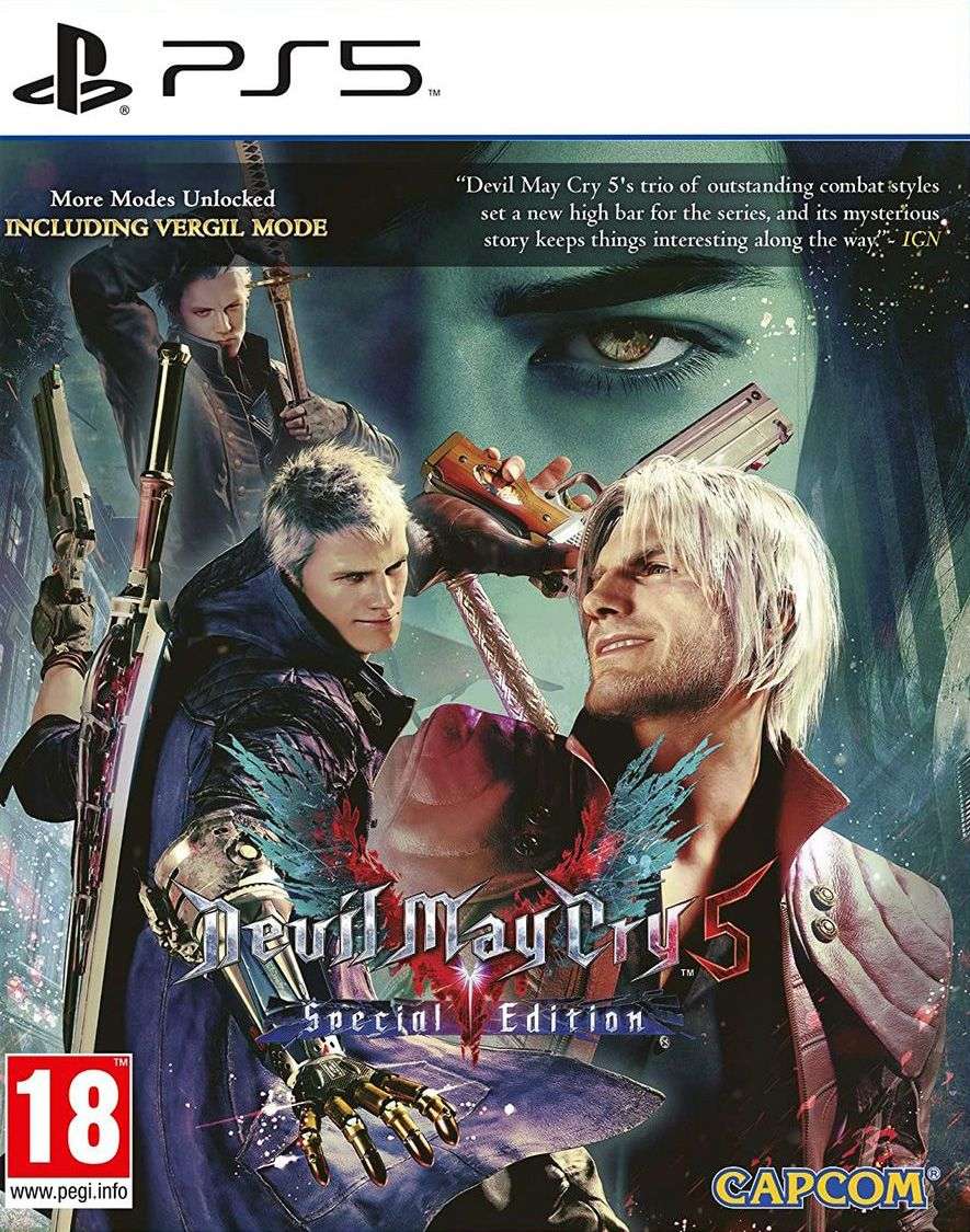 Devil May Cry 5 - Special Edition (PS5)(New) - Sony (SIE / SCE) 90G