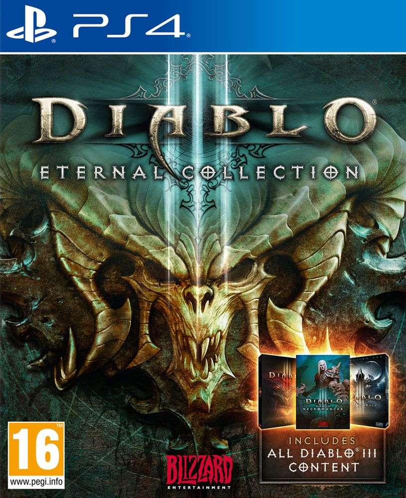 Diablo III: Eternal Collection (PS4)(New) - Blizzard Entertainment 90G