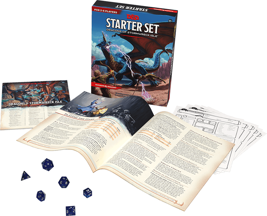 Dungeons & Dragons: Dragons of Stormwreck Isle - Starter Set (New) - Wizards of the Coast 1100G