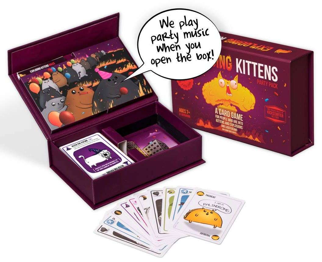 Exploding Kittens - Party Pack (New) - The Oatmeal 400G