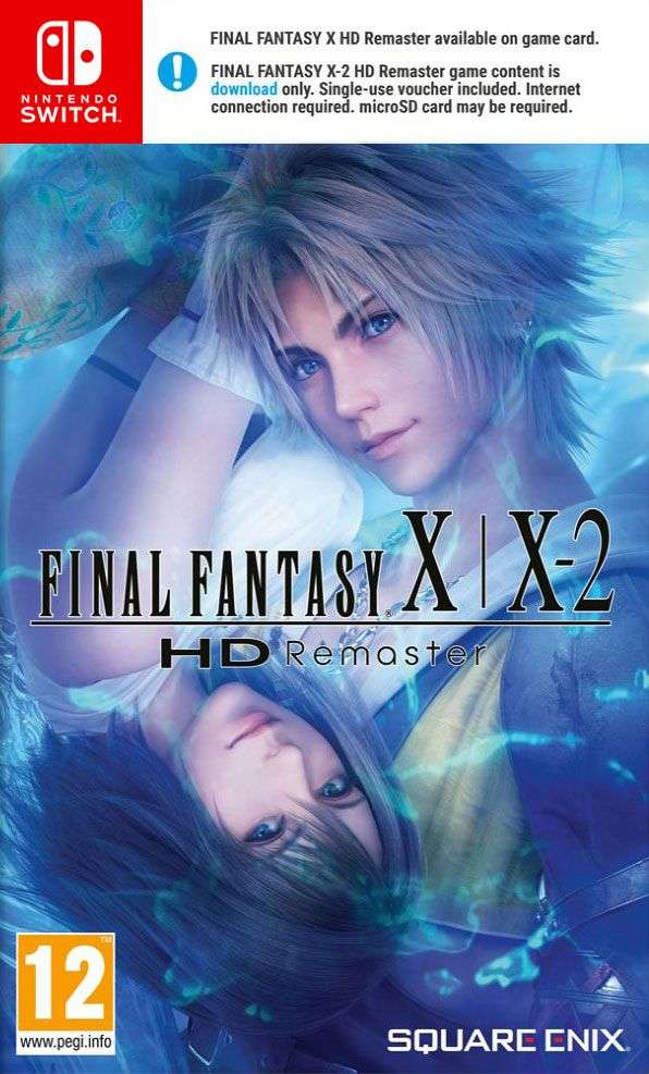Final Fantasy X/X-2: HD Remaster (NS / Switch)(New) - Square Enix 100G
