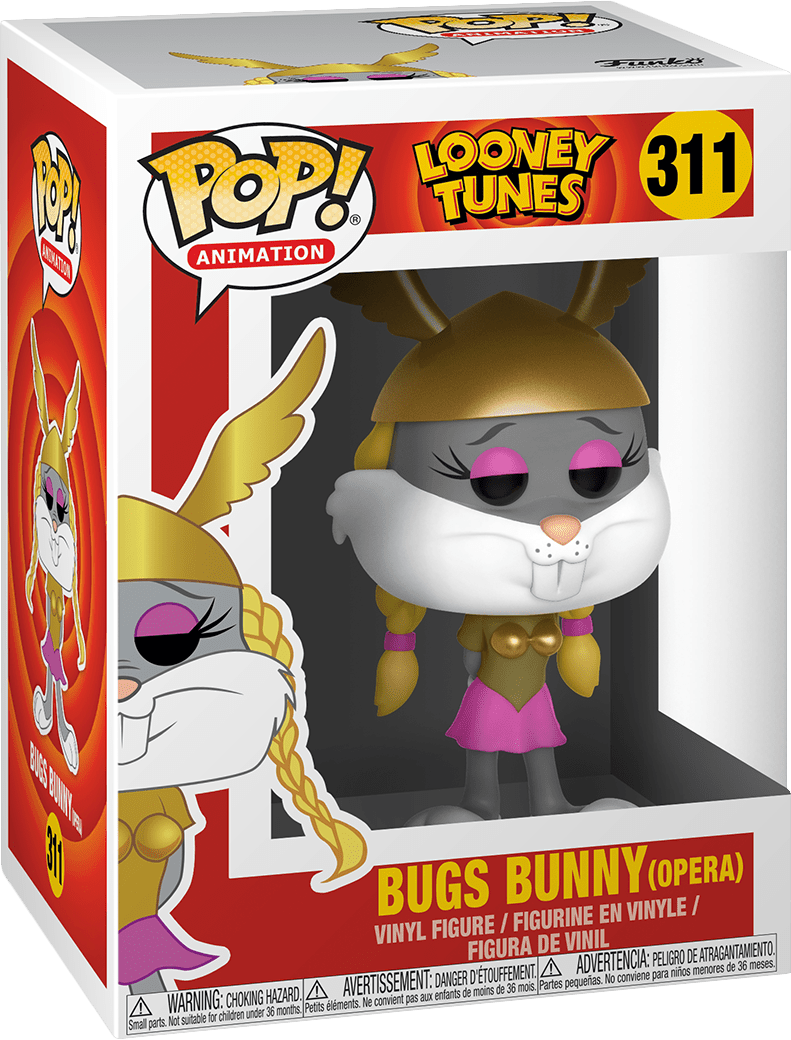 Funko Pop! Animation: Looney Tunes - Bugs Bunny Vinyl Figure (Opera)(New) - Funko 300G