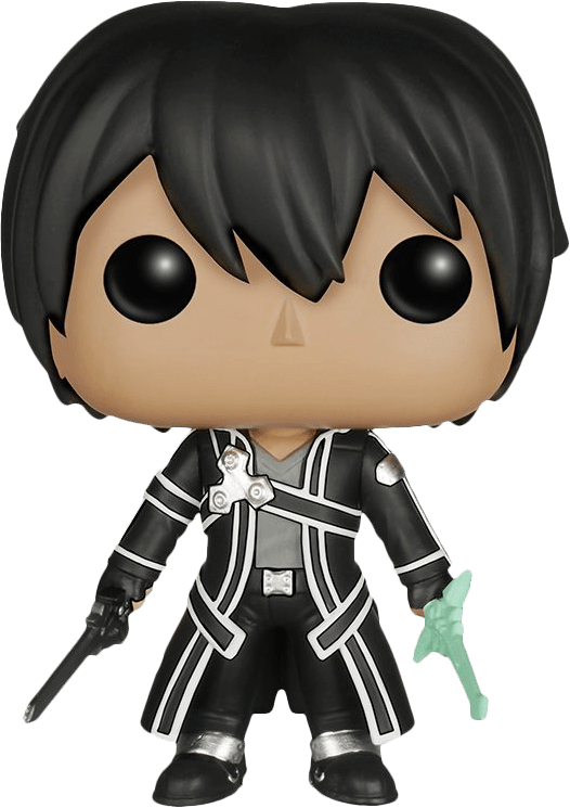 Funko Pop! Animation 82: Sword Art Online - Kirito Vinyl Figure (New) - Funko 440G