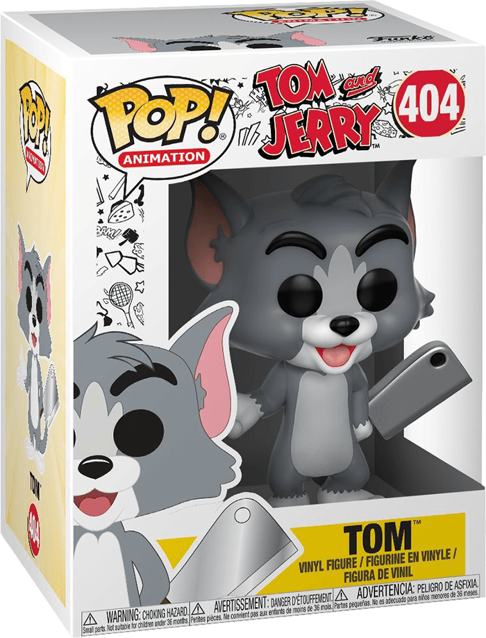 Funko Pop! Animation 404: Tom & Jerry - Tom Vinyl Figure (New) - Funko 300G