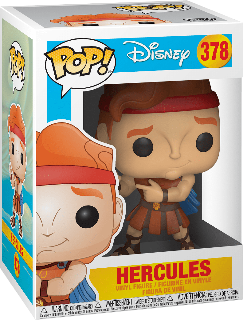 Funko Pop! Disney 378: Hercules - Hercules Vinyl Figure (New) - Funko 300G