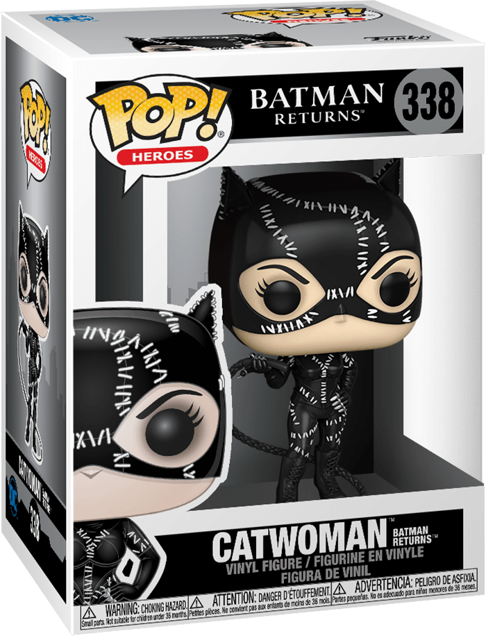 Funko Pop! Heroes 338: Batman Returns - Catwoman Vinyl Figure (New) - Funko 440G