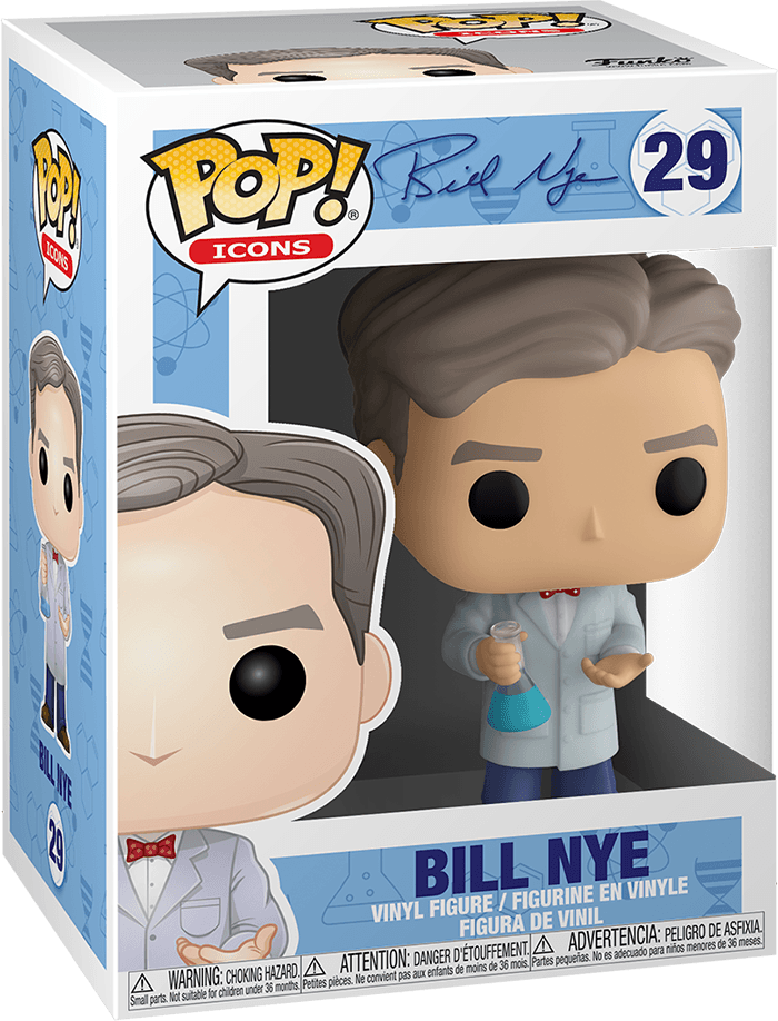 Funko Pop! Icons 29: Bill Nye Vinyl Figure (New) - Funko 440G