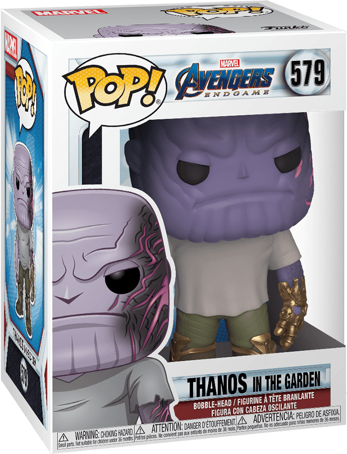 Funko Pop! Marvel 579: Avengers: Endgame - Thanos in the Garden Vinyl Bobble-Head (New) - Funko 440G