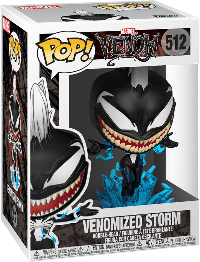 Funko Pop! Marvel 512: Venom - Venomized Storm Vinyl Bobble-Head (New) - Funko 440G