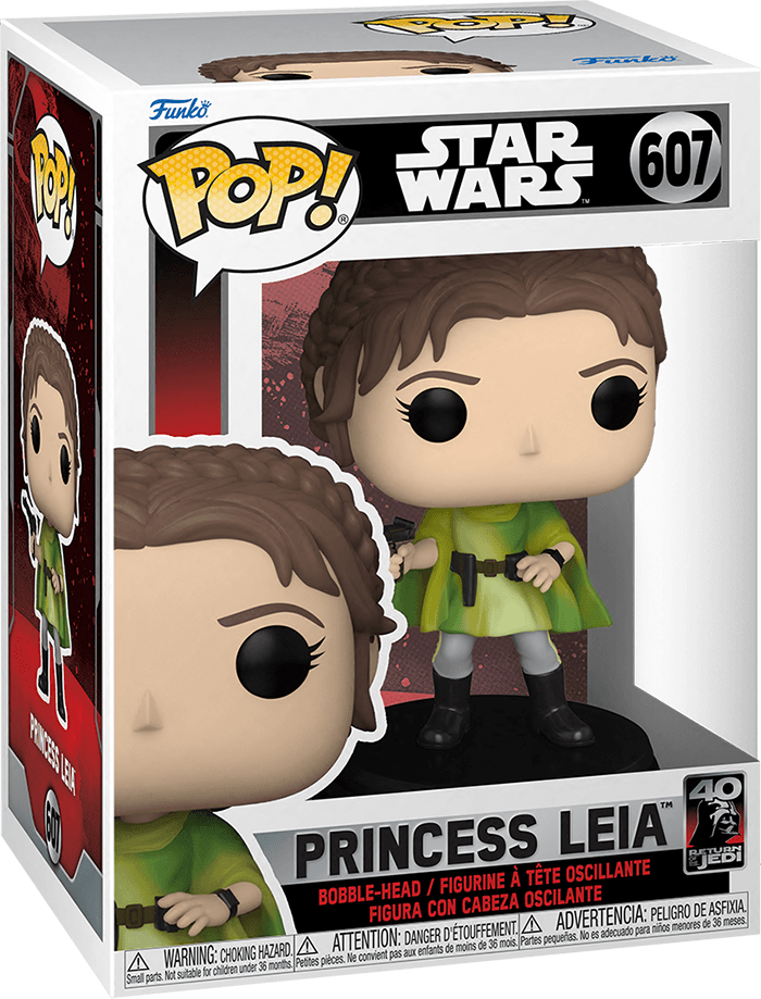 Funko Pop! Star Wars 607: Return of the Jedi - Princess Leia Vinyl Bobble-Head (New) - Funko 440G