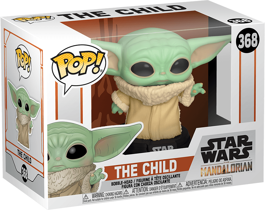 Funko Pop! Star Wars 368: The Mandalorian - The Child Vinyl Bobble-Head (New) - Funko 440G