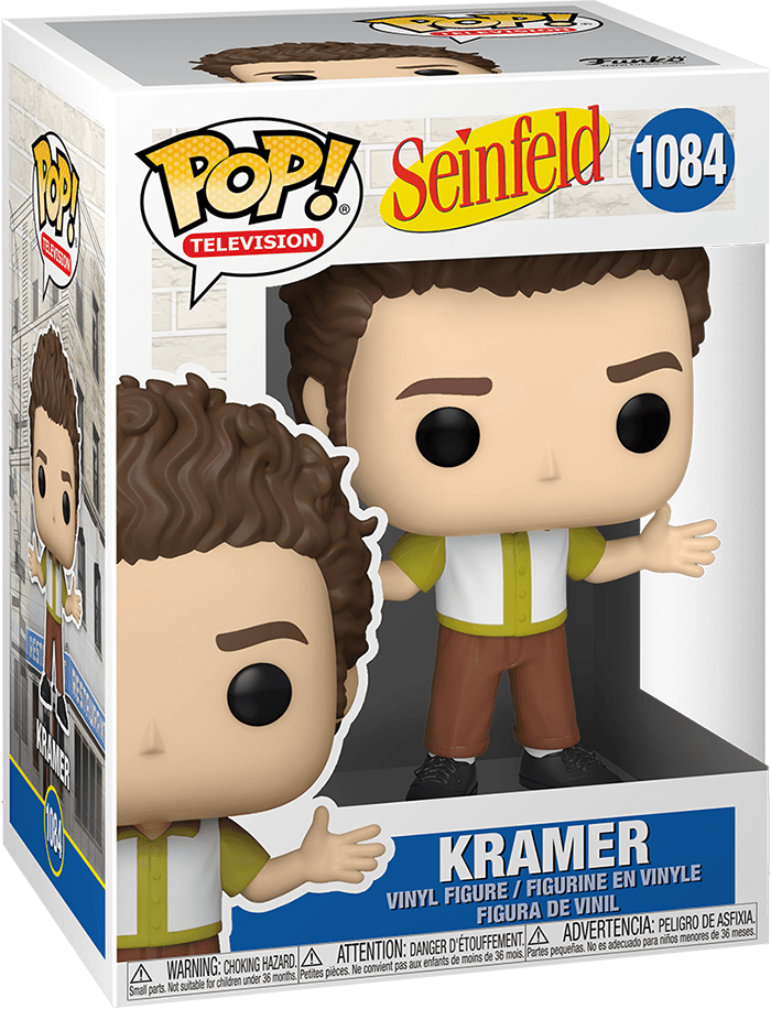 Funko Pop! TV 1084: Seinfeld - Kramer Vinyl Figure (New) - Funko 440G