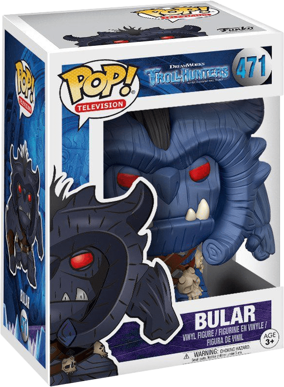 Funko Pop! TV 471: Trollhunters - Bular Vinyl Figure (New) - Funko 300G