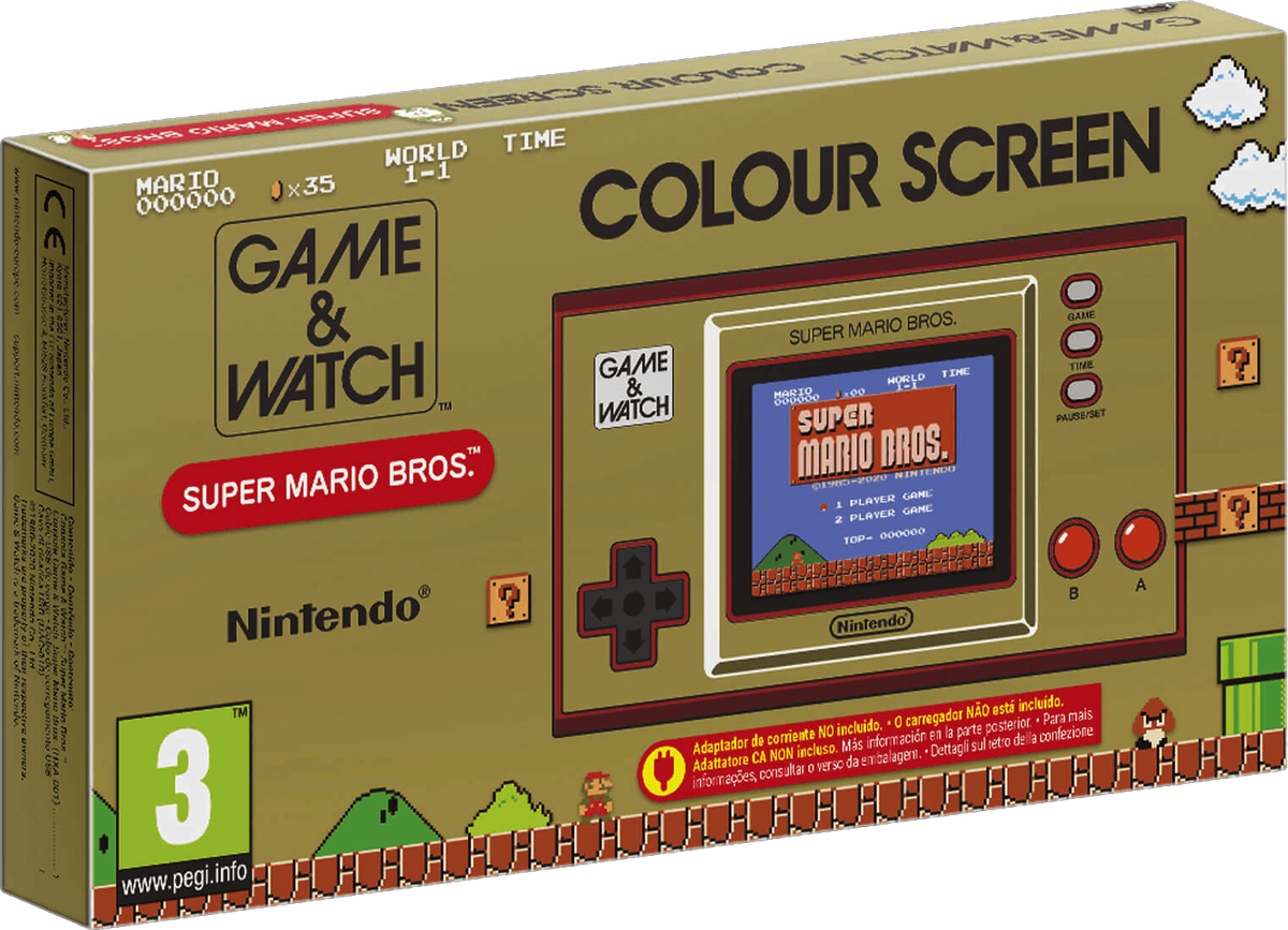 Nintendo Game & Watch - Super Mario Bros. - 35th Anniversary (New) - Nintendo 500G
