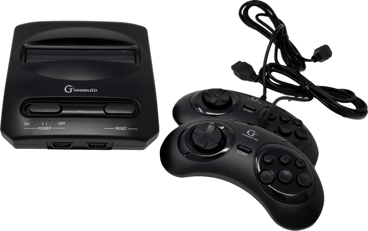 Gamerz Tek Mega Drive / Genesis Minigen HD 16-bit Console (New) - Gamerz Tek 1500G