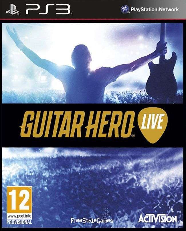 Guitar Hero Live + Guitar (PS3)(New) - Activision 1500G