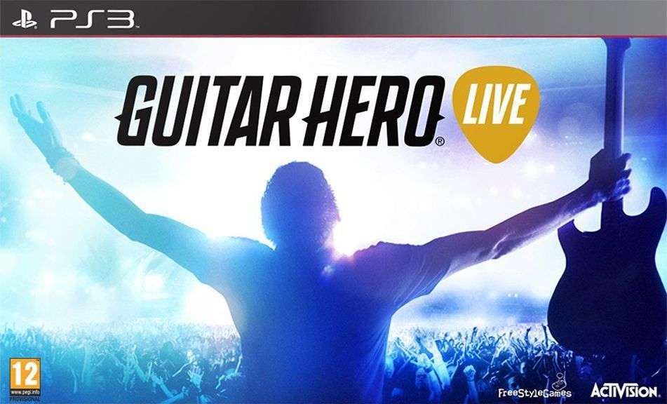 Guitar Hero Live + Guitar (PS3)(New) - Activision 1500G
