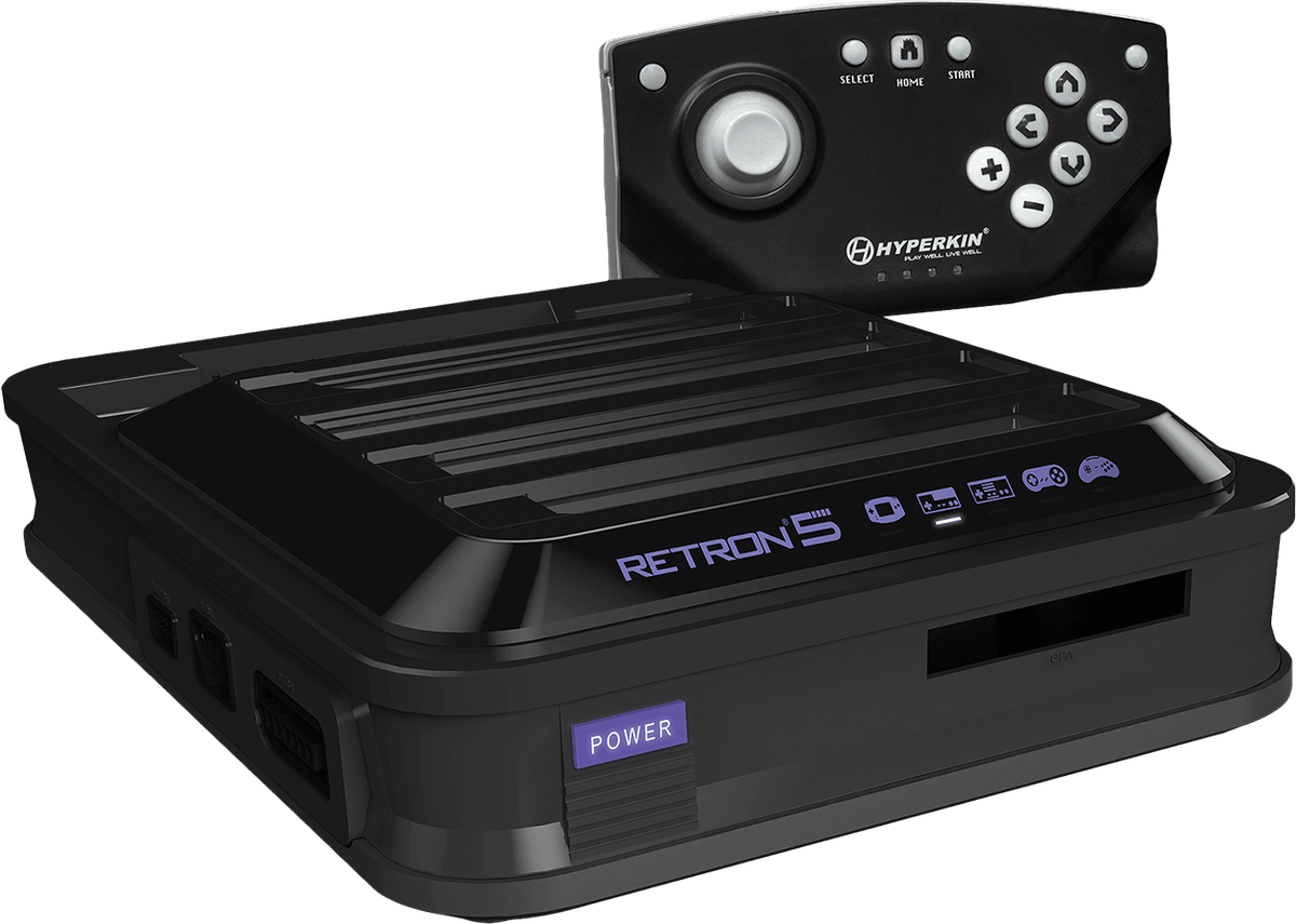Hyperkin RetroN 5: HD Gaming Console - Black (New) - Hyperkin 4000G
