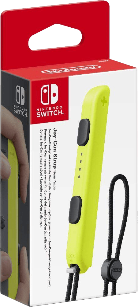 Nintendo Switch Joy-Con Controller Strap - Neon Yellow (NS / Switch)(New) - Nintendo 50G