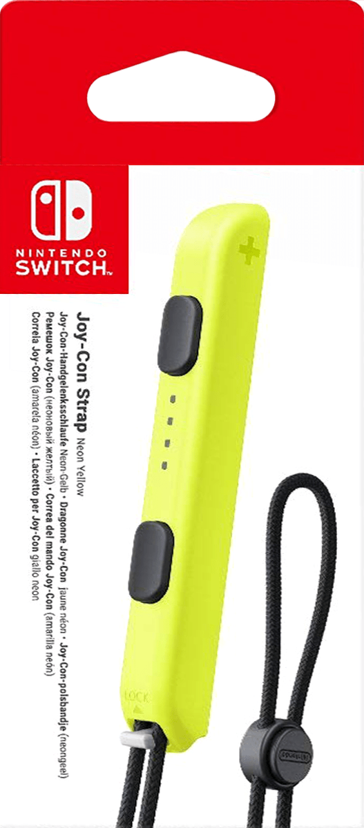 Nintendo Switch Joy-Con Controller Strap - Neon Yellow (NS / Switch)(New) - Nintendo 50G