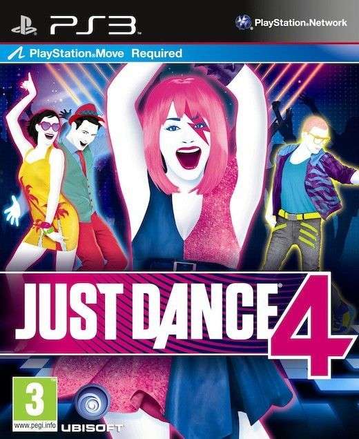 Just Dance 4 (PS3)(New) - Ubisoft 120G