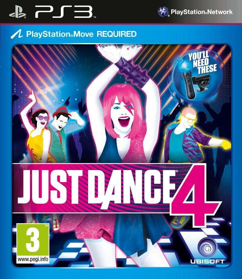 Just Dance 4 (PS3)(New) - Ubisoft 120G