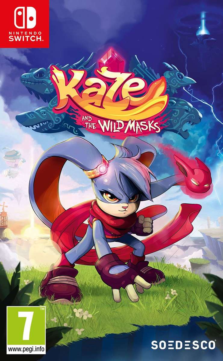 Kaze and the Wild Masks (NS / Switch)(New) - Soedesco 100G