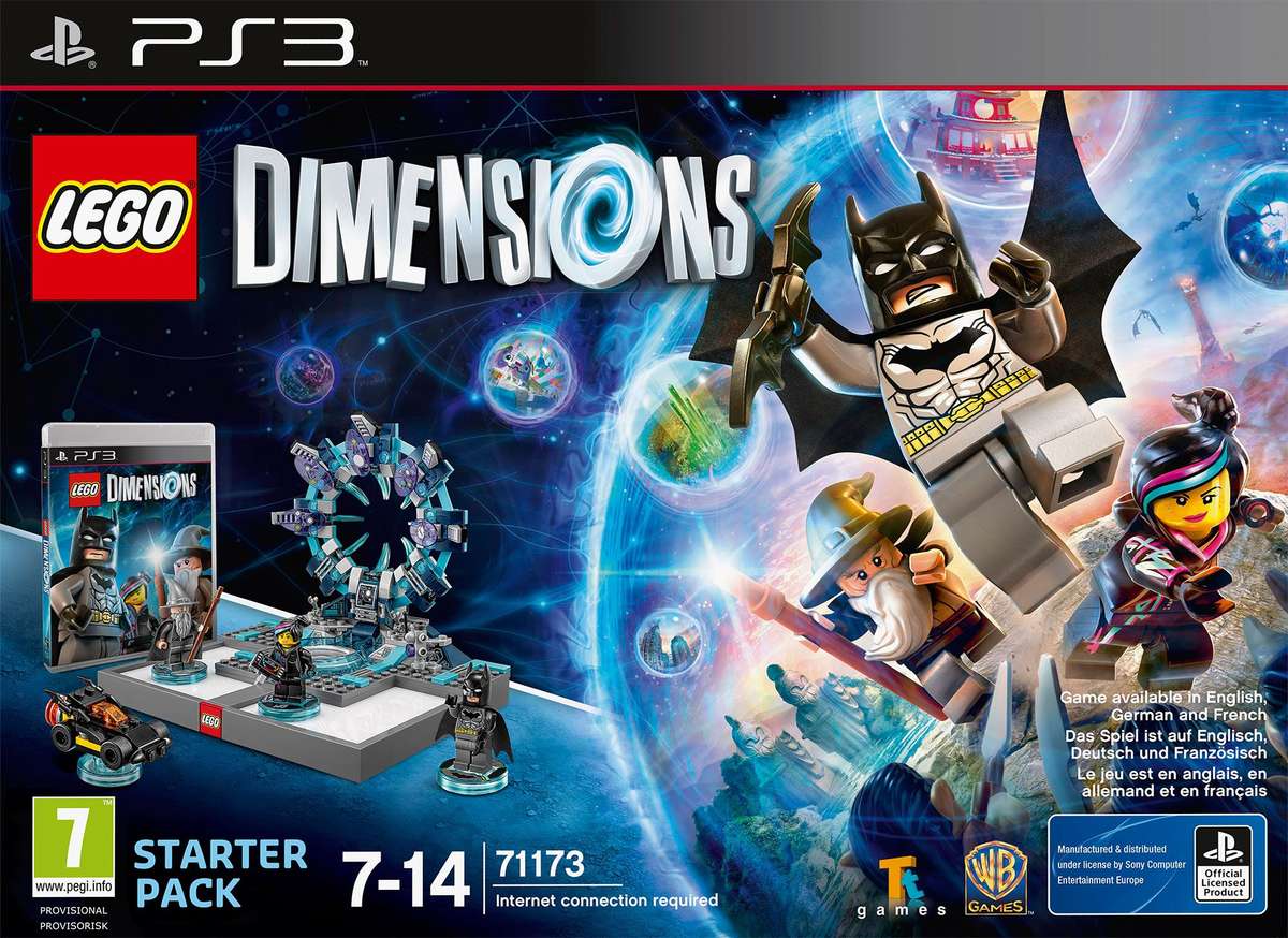 LEGO Dimensions - Starter Pack (PS3)(New) - Warner Bros. Interactive Entertainment 1200G