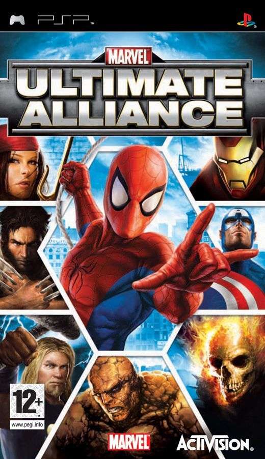 Marvel: Ultimate Alliance (PSP)(Pwned) - Activision 80G