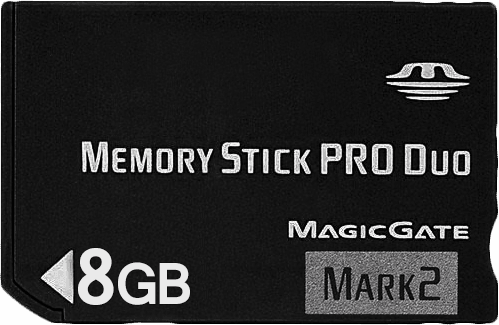 PlayStation Portable Memory Stick Pro Duo - Generic 8GB Card (PSP)(New) - Various 50G