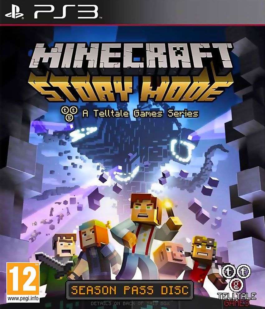 Minecraft: Story Mode - Season Pass Disc (PS3)(Pwned) - Telltale Games 120G