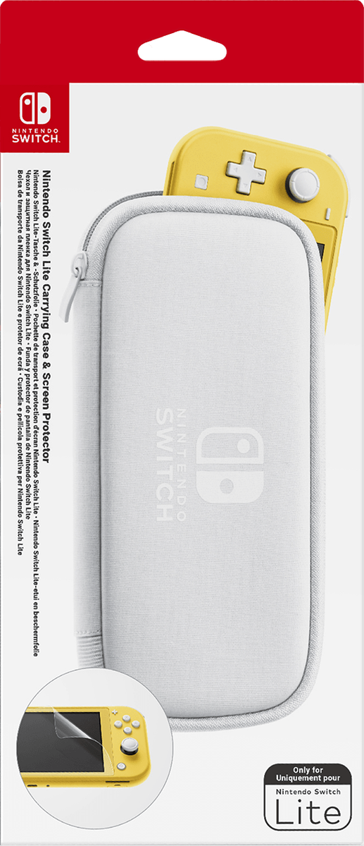 Nintendo Switch Lite Carrying Case & Screen Protector (NS / Switch)(New) - Nintendo 230G