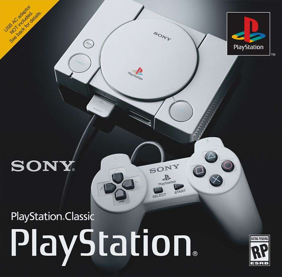 PlayStation Classic Console (PS1)(New) - Sony Computer Entertainment 1500G