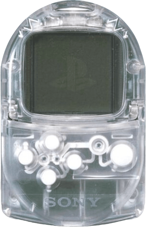 PlayStation PocketStation - Crystal (PS1 / PS2)(Pwned) - Sony (SIE / SCE) 150G
