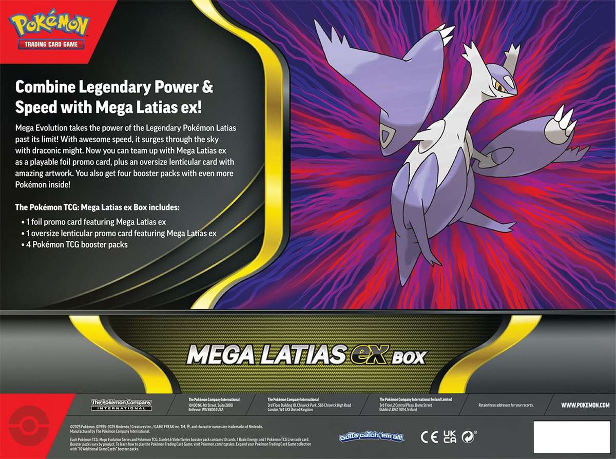Pokemon TCG: Mega Latias ex Box (New) - The Pokemon Company 750G