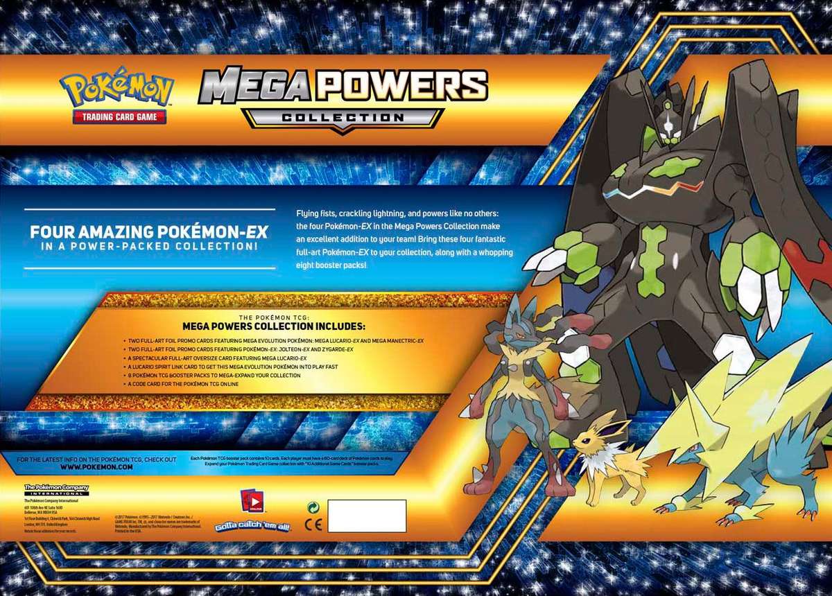 Pokemon TCG: Mega Powers Collection (New) - The Pokmon Company 1000G