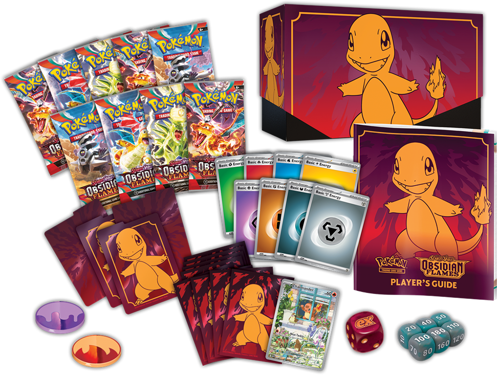 Pokemon TCG: Scarlet & Violet - Obsidian Flames Elite Trainer Box (New) - The Pokemon Company 1000G