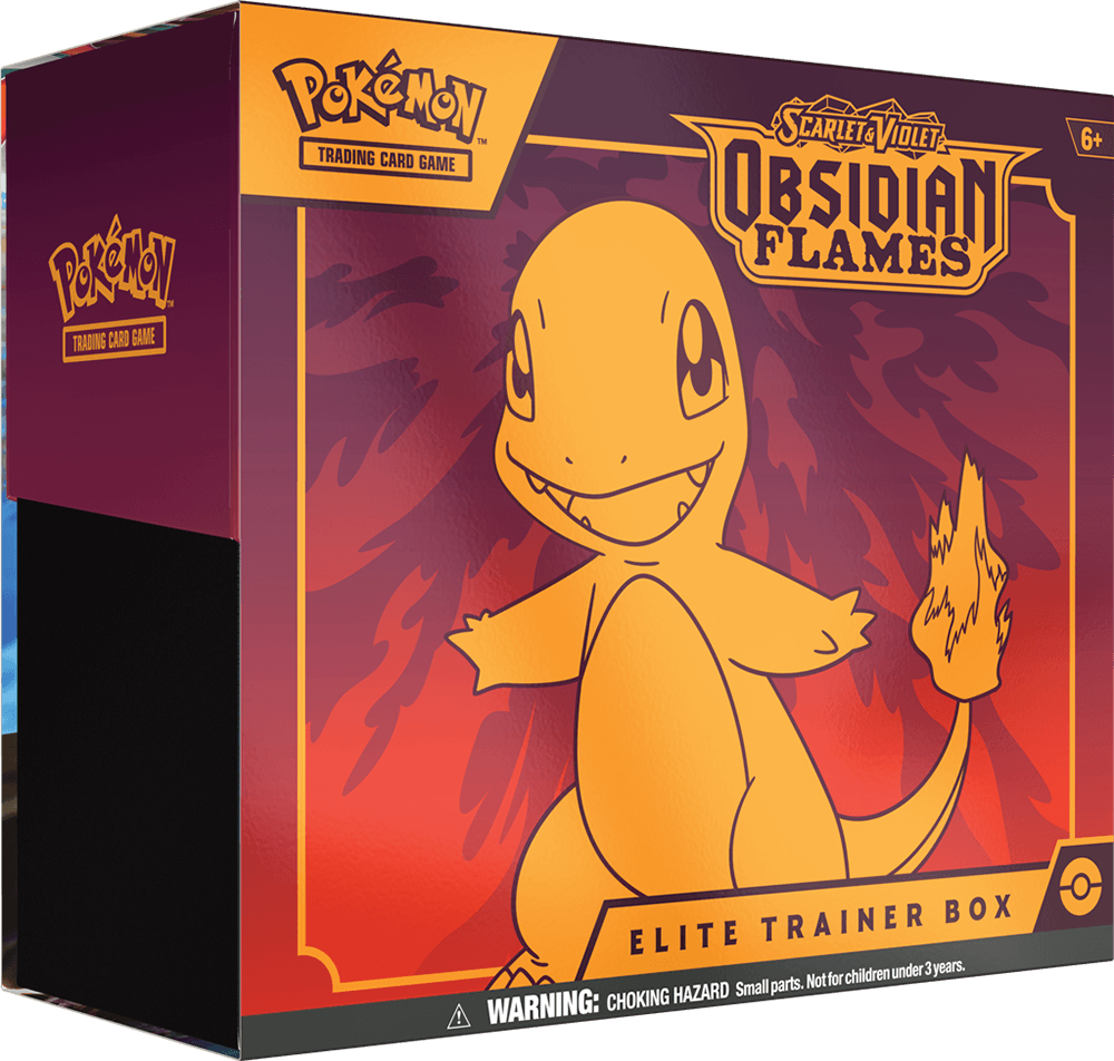 Pokemon TCG: Scarlet & Violet - Obsidian Flames Elite Trainer Box (New) - The Pokemon Company 1000G
