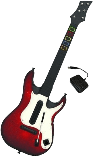 PlayStation 3 Guitar Hero 5 - Standalone Guitar (PS3)(Pwned) - Activision 1200G